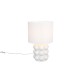 Trio-R56481901 - Kate - White Table Lamp ∅ 30 cm