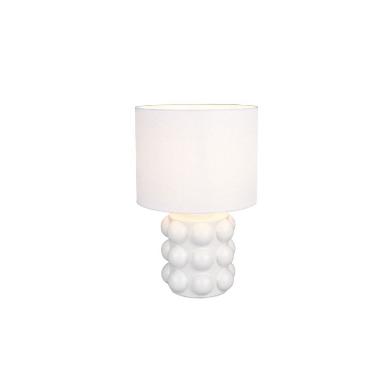 Trio-R56481901 - Kate - White Table Lamp ∅ 30 cm