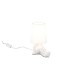 Trio-R56531001 - Huma - White Ceramic Table Lamp with White Shade