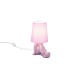 Trio-R56531091 - Huma - Pink Ceramic Table Lamp with Pink Shade