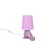 Trio-R56531091 - Huma - Pink Ceramic Table Lamp with Pink Shade