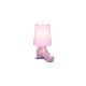 Trio-R56531091 - Huma - Pink Ceramic Table Lamp with Pink Shade
