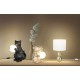Trio-R56541079 - Lova - Gold Ceramic Table Lamp with White Shade