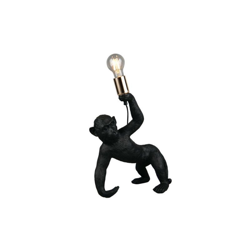 Trio-R56561002 - Bobo - Black Animal Table Lamp