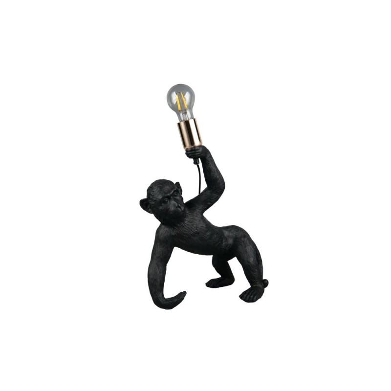 Trio-R56561002 - Bobo - Black Animal Table Lamp