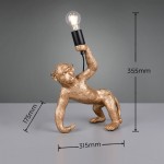 Bobo - Gold Animal Table Lamp