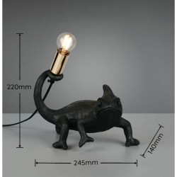 Crawly - Black Animal Table Lamp