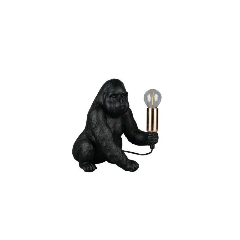 Trio-R56611002 - Kong - Black Animal Table Lamp