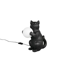 Gatio - Black Animal Table Lamp