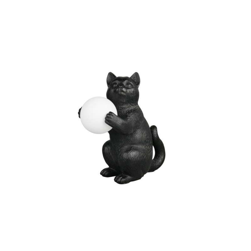 Trio-R56621002 - Gatio - Black Animal Table Lamp