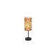 Trio-R56741032 - Pardina - Black Table Lamp with Leopard Shade