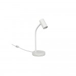 Taryn - Matt White Desk Lamp