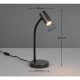 Trio-R56851032 - Taryn - Matt Black Desk Lamp