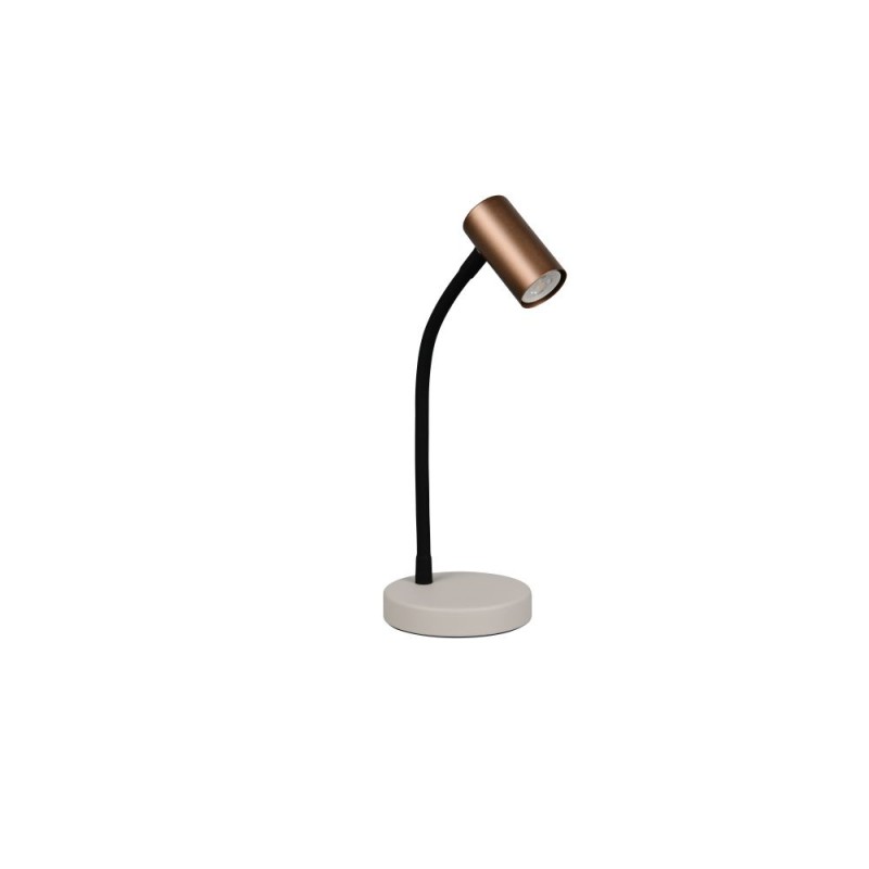 Trio-R56851065 - Taryn - Coffee & Grey Desk Lamp