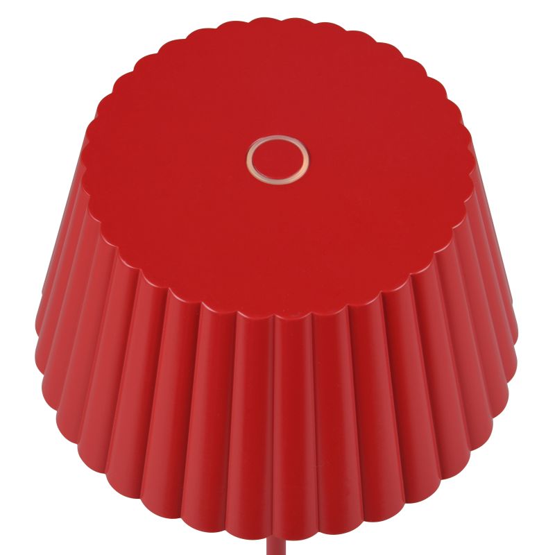- Suarez - Portable Indoor/Outdoor Rechargeable Red Table Lamp Trio-R57706110 - Suarez - Portable Indoor/Outdoor Rechargeable Red Table Lamp