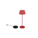 - Suarez - Portable Indoor/Outdoor Rechargeable Red Table Lamp Trio-R57706110 - Suarez - Portable Indoor/Outdoor Rechargeable Red Table Lamp