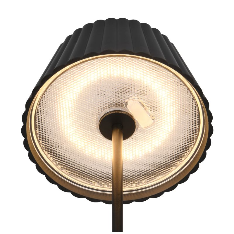 - Suarez - Portable Indoor/Outdoor Rechargeable Black Table Lamp Trio-R57706132 - Suarez - Portable Indoor/Outdoor Rechargeable Black Table Lamp