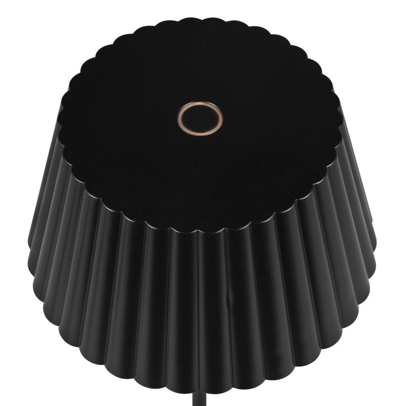 - Suarez - Portable Indoor/Outdoor Rechargeable Black Table Lamp Trio-R57706132 - Suarez - Portable Indoor/Outdoor Rechargeable Black Table Lamp