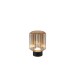 - Lord - Rechargeable Matt Brass LED Table Lamp with Amber Glass Trio-R57761113 - Lord - Rechargeable Matt Brass LED Table Lamp with Amber Glass