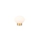 - Earl - Rechargeable Matt Brass LED Table Lamp with White Glass Trio-R57771101 - Earl - Rechargeable Matt Brass LED Table Lamp with White Glass