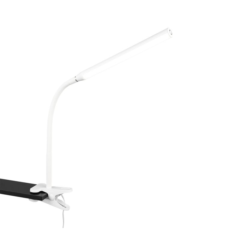 - Nevada - Matt White Clamping CCT Table Lamp Trio-R57941131 - Nevada - Matt White Clamping CCT Table Lamp