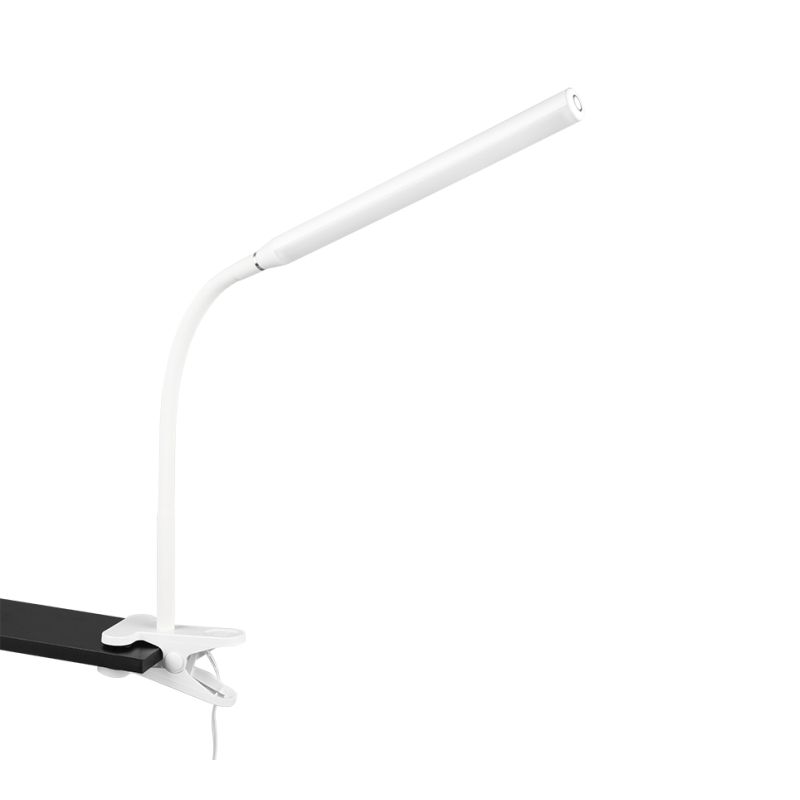- Nevada - Matt White Clamping CCT Table Lamp Trio-R57941131 - Nevada - Matt White Clamping CCT Table Lamp