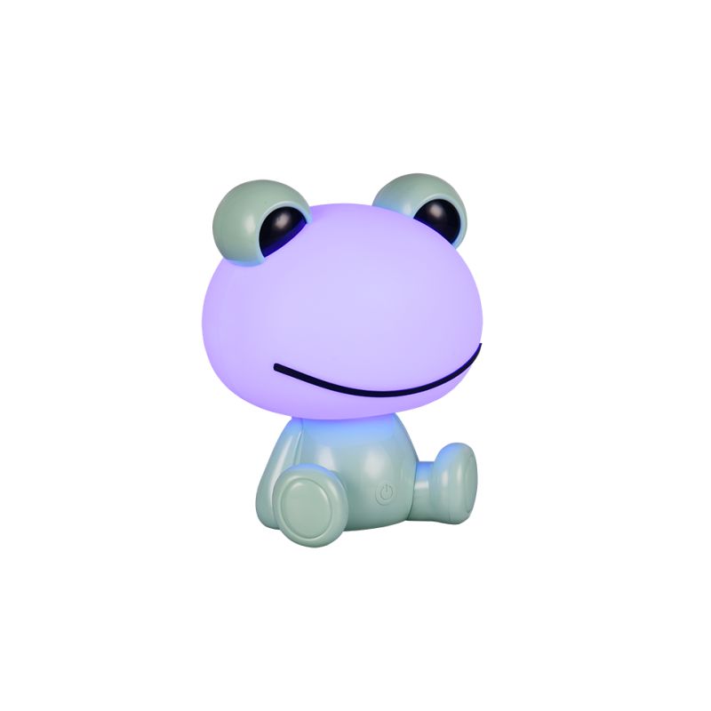 Trio-R57971115 - Hopper - Green Frog RGB Table Lamp