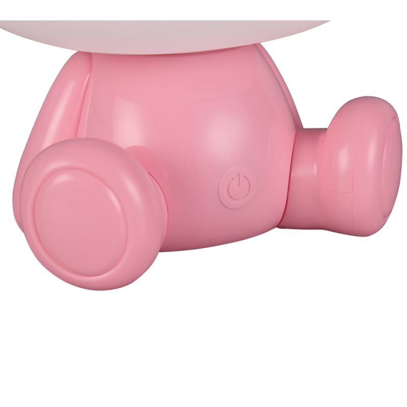 Trio-R57971193 - Hopper - Pink Frog RGB Table Lamp