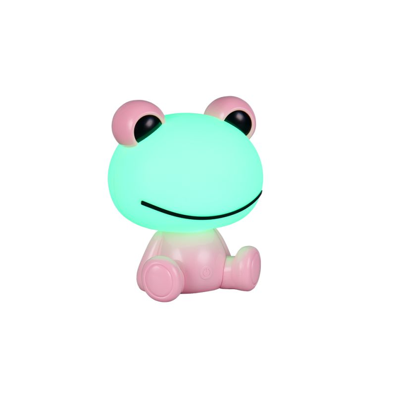 Trio-R57971193 - Hopper - Pink Frog RGB Table Lamp