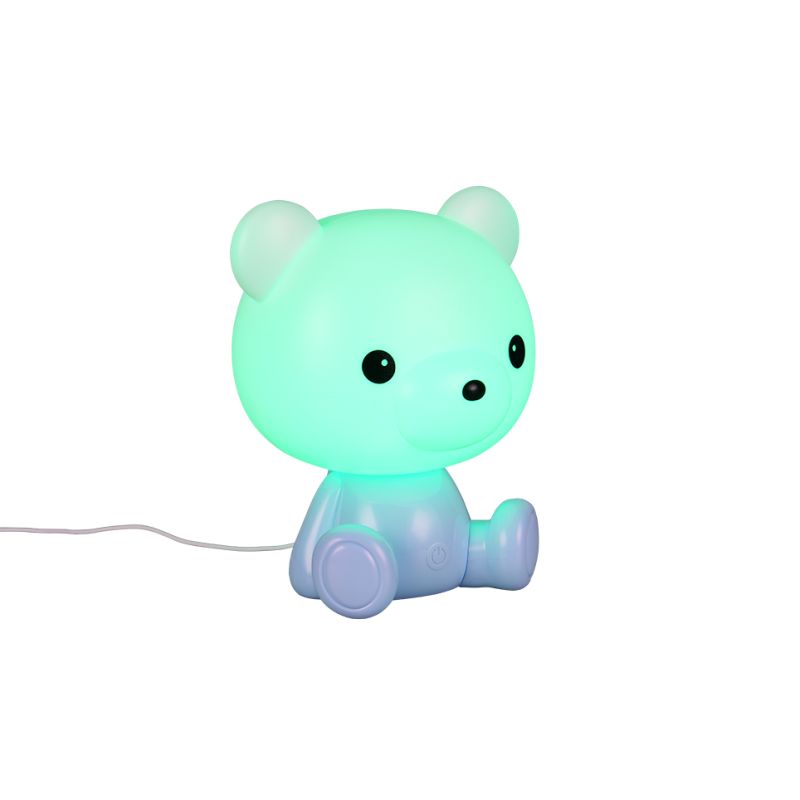 Trio-R57991112 - Cutie - Blue Teddy Bear RGB Table Lamp