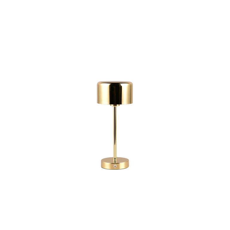 - Jeff - Rechargeable Polished Brass LED Table Lamp with USB Trio-R59151103 - Jeff - Rechargeable Polished Brass LED Table Lamp with USB