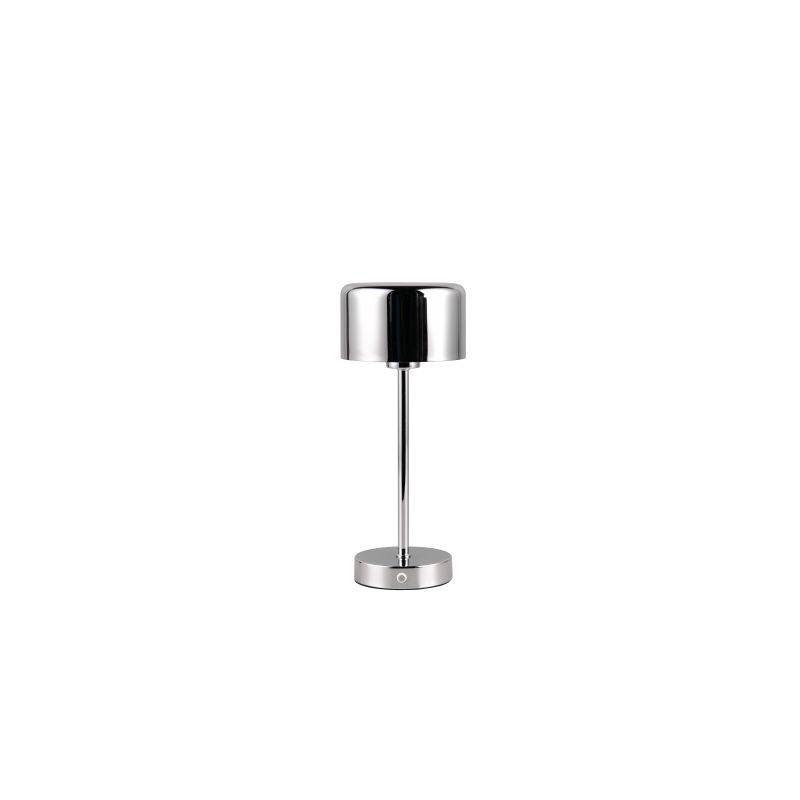 - Jeff - Rechargeable Chrome LED Table Lamp with USB Trio-R59151106 - Jeff - Rechargeable Chrome LED Table Lamp with USB