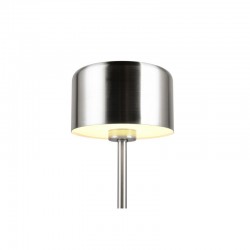 Jeff - Rechargeable Matt Nickel LED Table Lamp with USB Jeff - Rechargeable Matt Nickel LED Table Lamp with USB