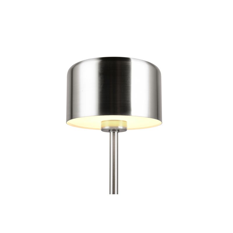 - Jeff - Rechargeable Matt Nickel LED Table Lamp with USB Trio-R59151107 - Jeff - Rechargeable Matt Nickel LED Table Lamp with USB