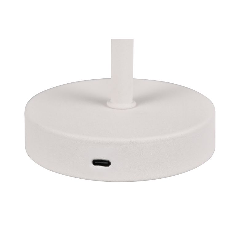 - Jeff - Rechargeable Matt White LED Table Lamp with USB Trio-R59151131 - Jeff - Rechargeable Matt White LED Table Lamp with USB