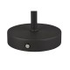 Trio-R59151132 - Jeff - Rechargeable Matt Black LED Table Lamp with USB