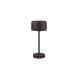 Trio-R59151132 - Jeff - Rechargeable Matt Black LED Table Lamp with USB