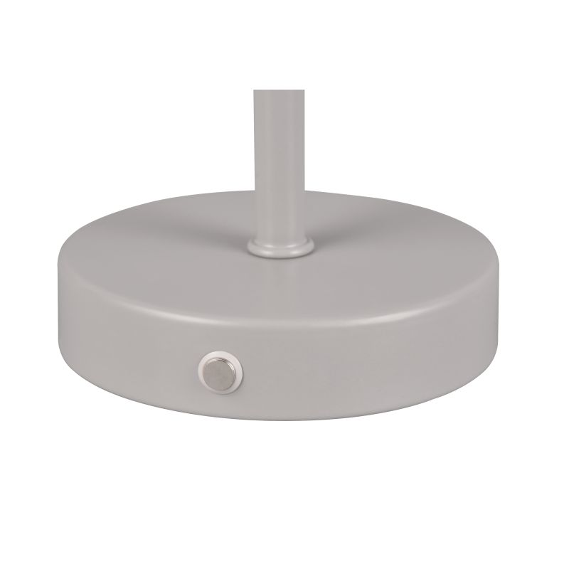 - Jeff - Rechargeable Grey LED Table Lamp with USB Trio-R59151177 - Jeff - Rechargeable Grey LED Table Lamp with USB