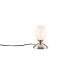- Cup II - Matt Nickel Table Lamp with White Glass Trio-R59441007 - Cup II - Matt Nickel Table Lamp with White Glass