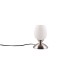 - Cup II - Matt Nickel Table Lamp with White Glass Trio-R59441007 - Cup II - Matt Nickel Table Lamp with White Glass