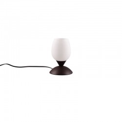 Cup II - Rusty Table Lamp with White Glass Cup II - Rusty Table Lamp with White Glass