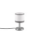 - Davos - Chrome Table Lamp with White Shade Trio-R59551006 - Davos - Chrome Table Lamp with White Shade