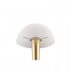 Canaria - Matt Brass Touch Table Lamp with White Glass Canaria - Matt Brass Touch Table Lamp with White Glass