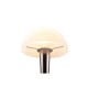 - Canaria - Black Chrome Touch Table Lamp with White Glass Trio-R59561120 - Canaria - Black Chrome Touch Table Lamp with White Glass