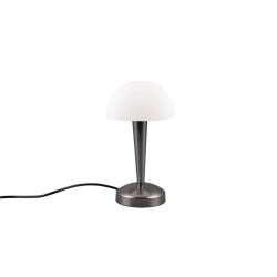 Canaria - Black Chrome Touch Table Lamp with White Glass Canaria - Black Chrome Touch Table Lamp with White Glass