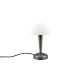 - Canaria - Black Chrome Touch Table Lamp with White Glass Trio-R59561120 - Canaria - Black Chrome Touch Table Lamp with White Glass
