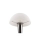 - Canaria - Black Chrome Touch Table Lamp with White Glass Trio-R59561120 - Canaria - Black Chrome Touch Table Lamp with White Glass