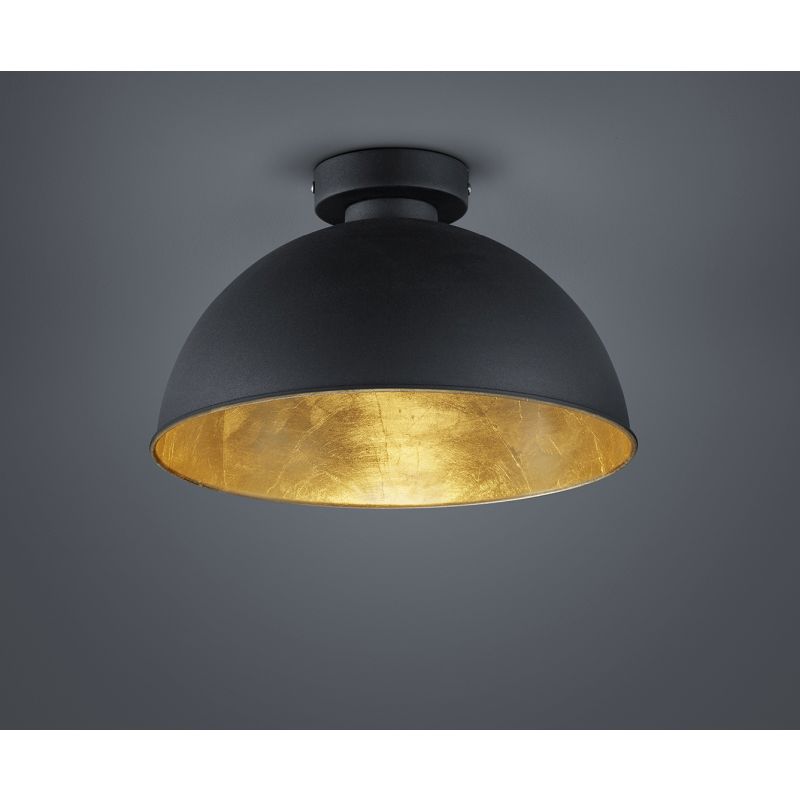 - Jimmy - Black & Gold Ceiling Lamp Trio-R60121002 - Jimmy - Black & Gold Ceiling Lamp