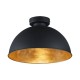 - Jimmy - Black & Gold Ceiling Lamp Trio-R60121002 - Jimmy - Black & Gold Ceiling Lamp