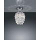 - Petty - Chrome Ceiling Lamp with Clear Acrylic Trio-R60451006 - Petty - Chrome Ceiling Lamp with Clear Acrylic